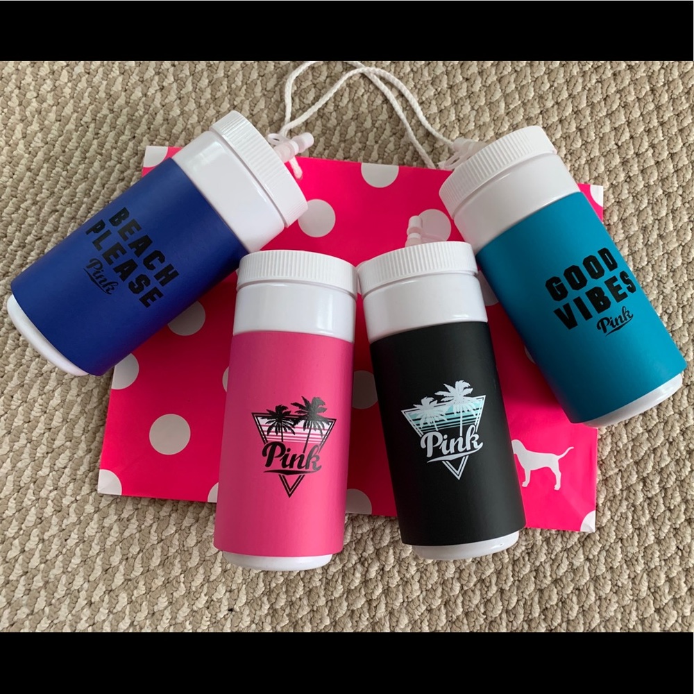 BRAND NEW! A set of 4 VS PINK Tumblers